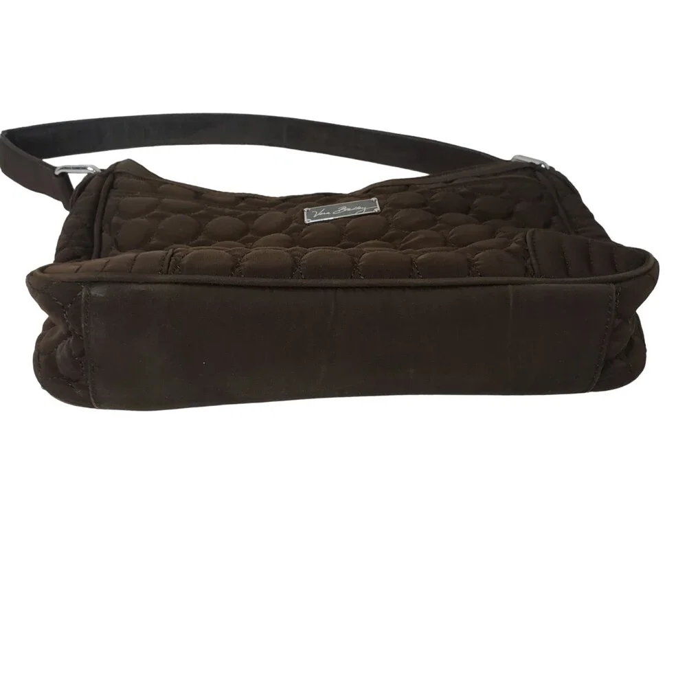 VERA BRADLEY Quilted Brown Purse Handbag